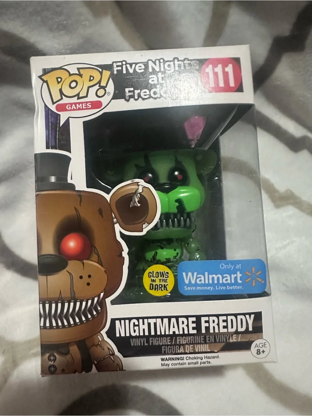 Funko Pop! Games Five Nights at Freddy's #111 Nightmare Freddy (Green Glow)